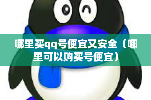 哪里买qq号便宜又安全（哪里可以购买号便宜）